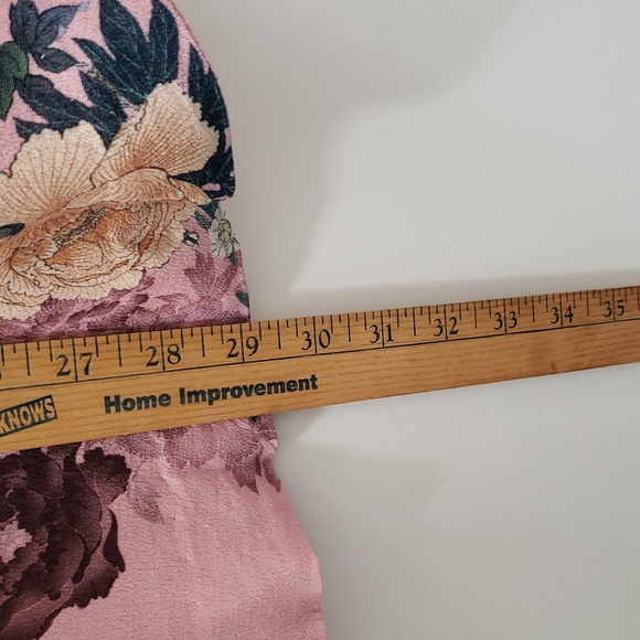 Beautiful Peony Floral Print 100% Soft Viscose Emma & Olivia 3/4 Sleeve Kimono - Picture 6 of 9